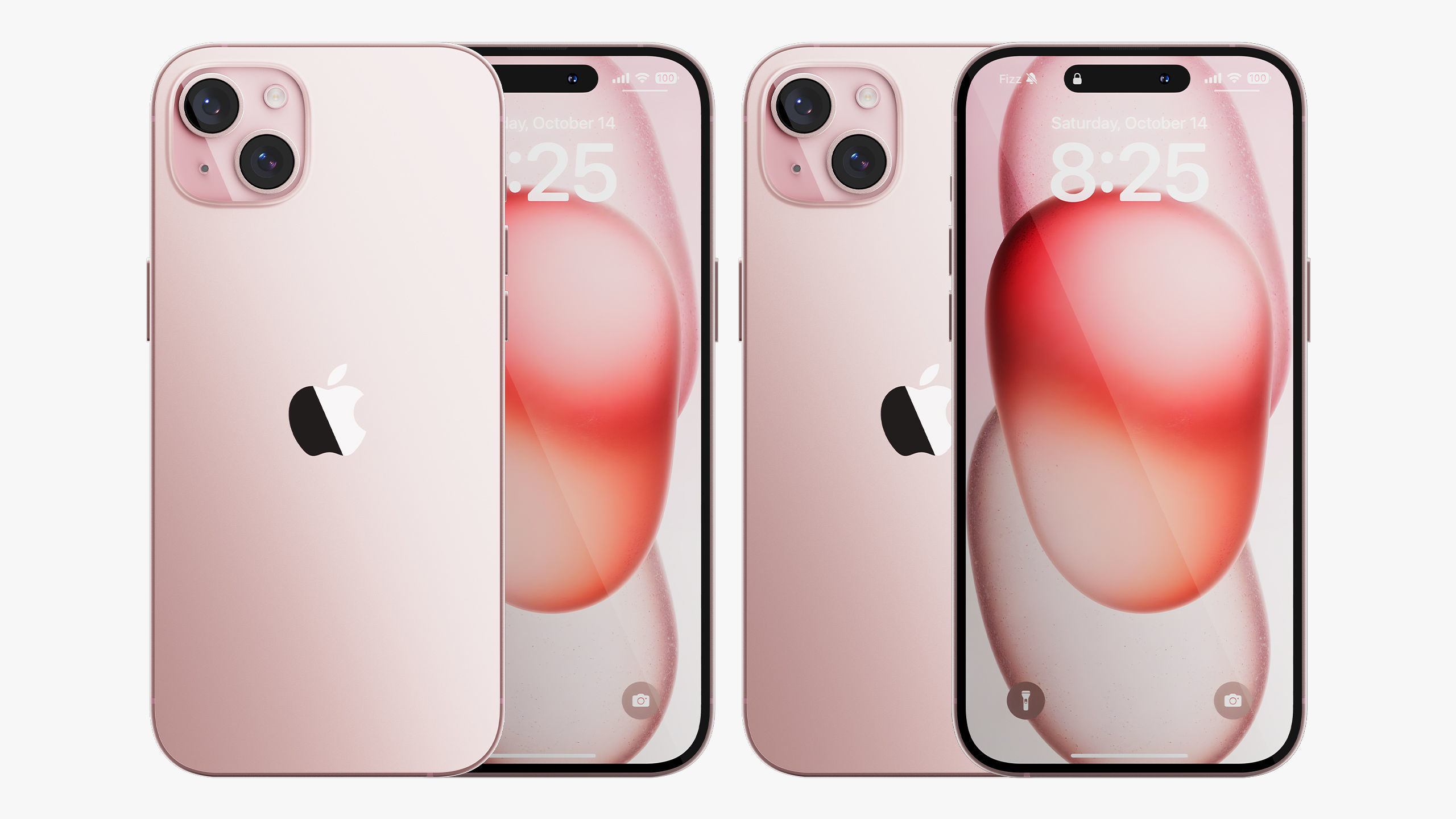 Apple iPhone 15 Plus Pink 3D model_3