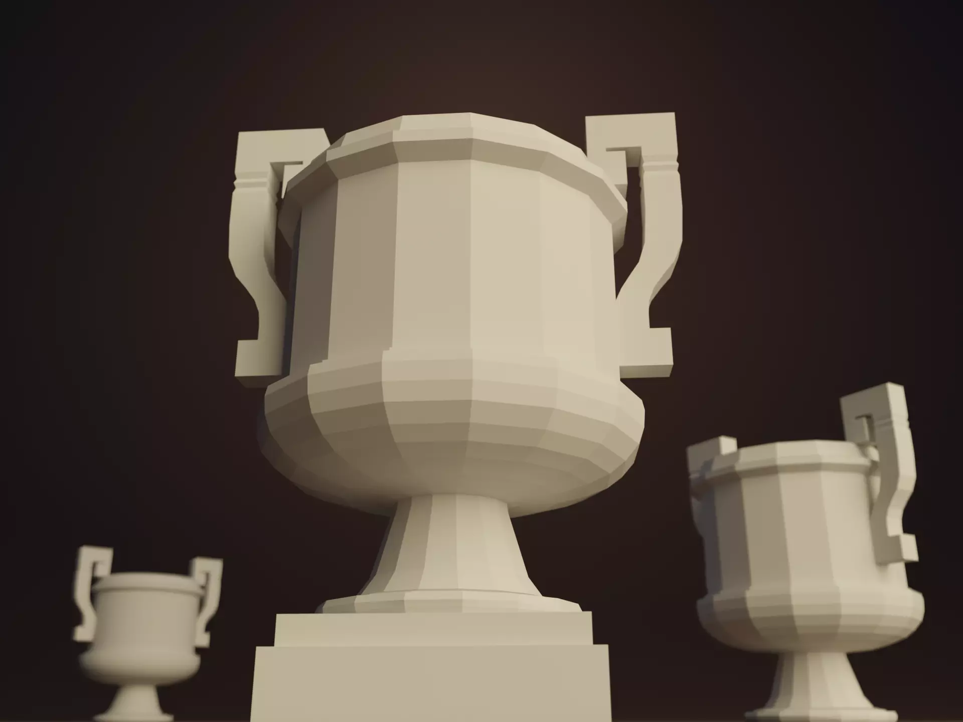 Vases Free low-poly 3D model_0