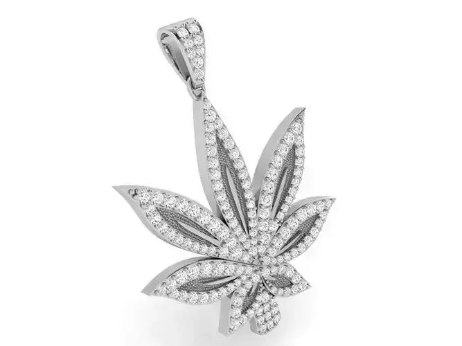 Canabis Pendant 4069