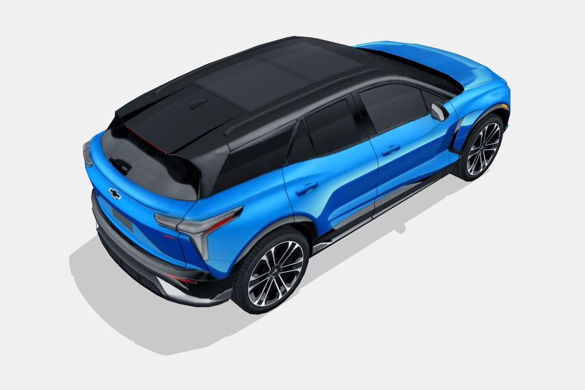 Chevrolet Blazer EV SS 2024 Low-poly 3D model_12