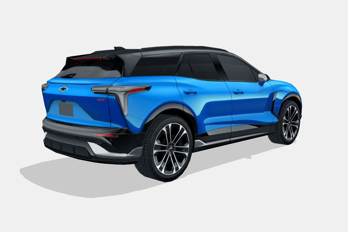 Chevrolet Blazer EV SS 2024 Low-poly 3D model_2