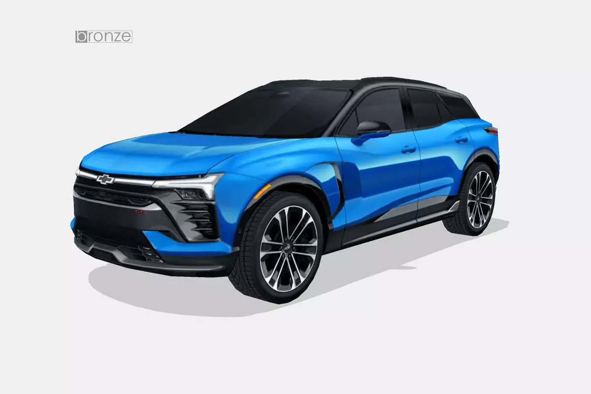 Chevrolet Blazer EV SS 2024 Low-poly 3D model_0