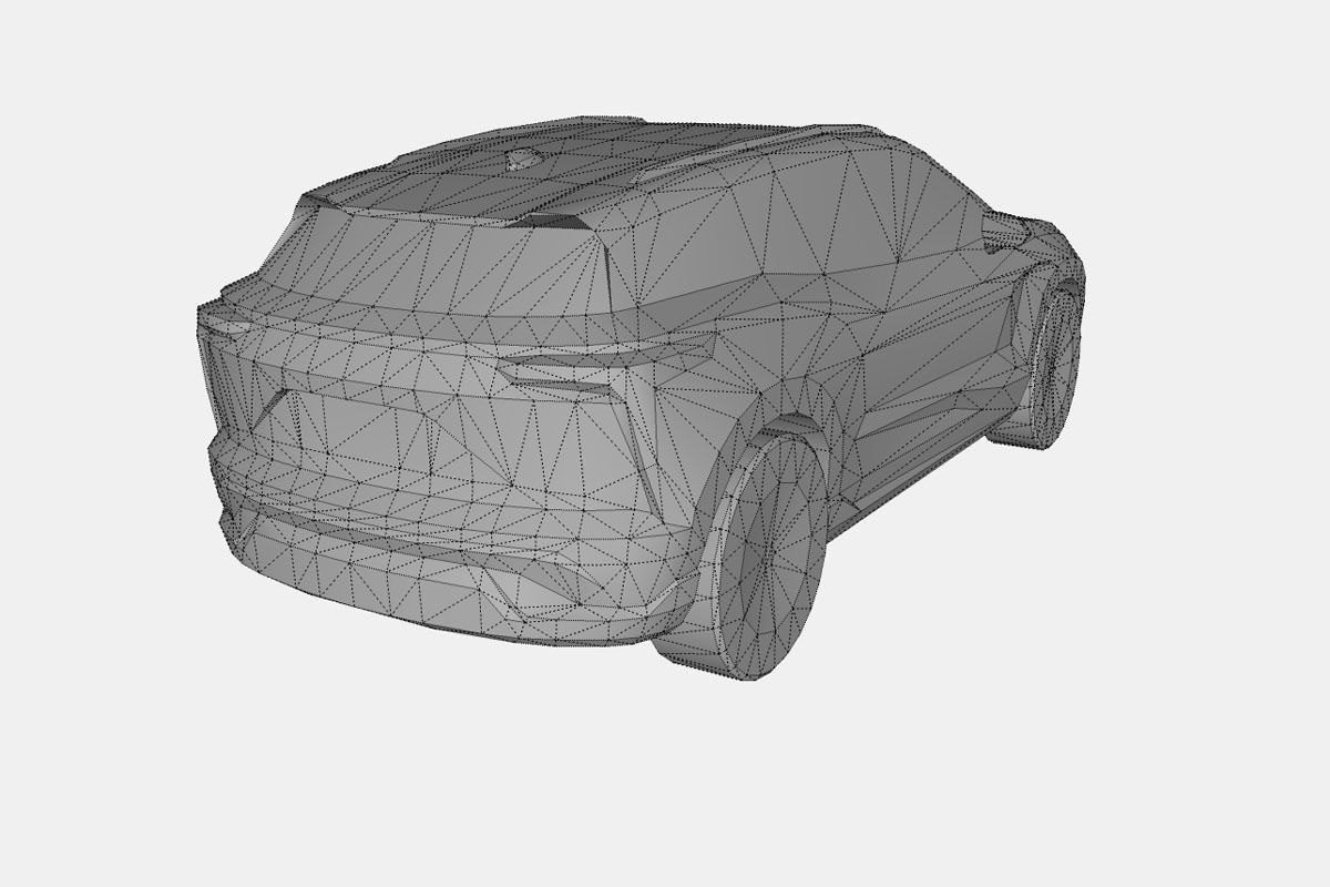 Chevrolet Blazer EV SS 2024 Low-poly 3D model_19