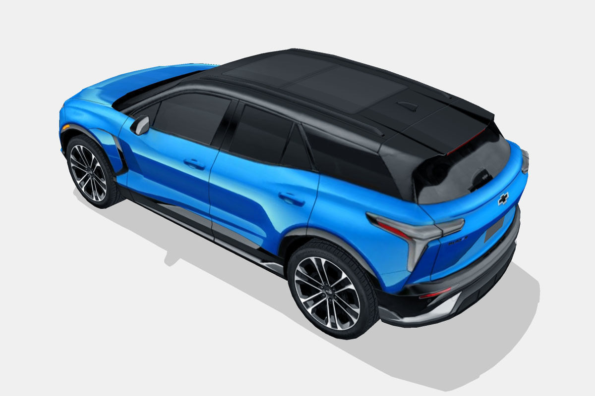 Chevrolet Blazer EV SS 2024 Low-poly 3D model_7