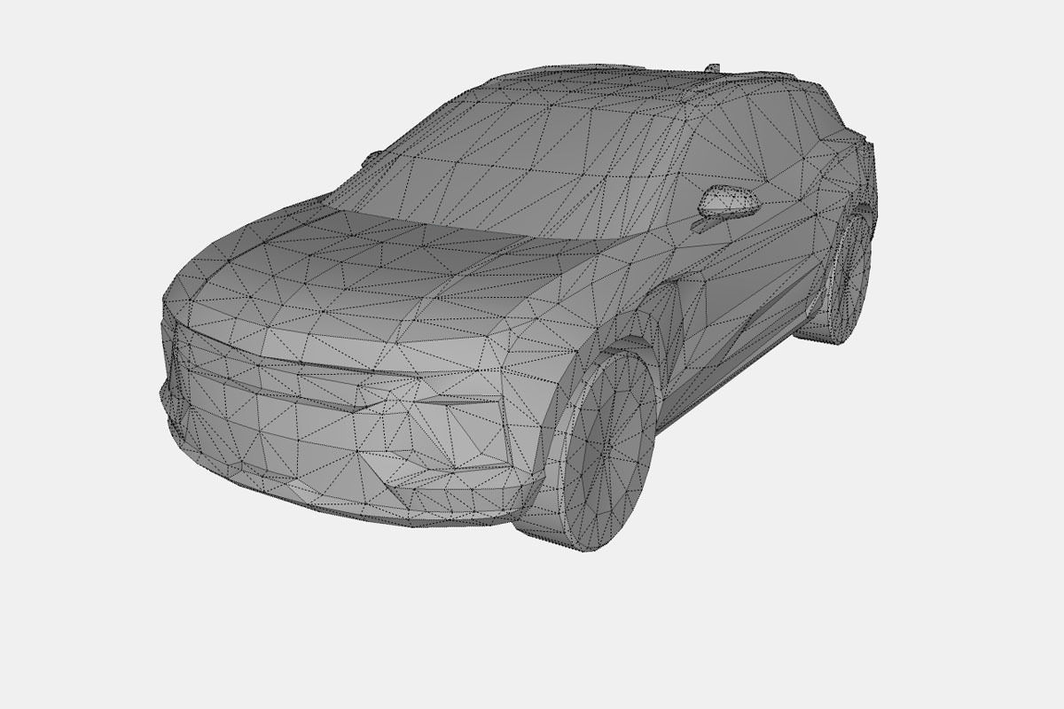 Chevrolet Blazer EV SS 2024 Low-poly 3D model_18