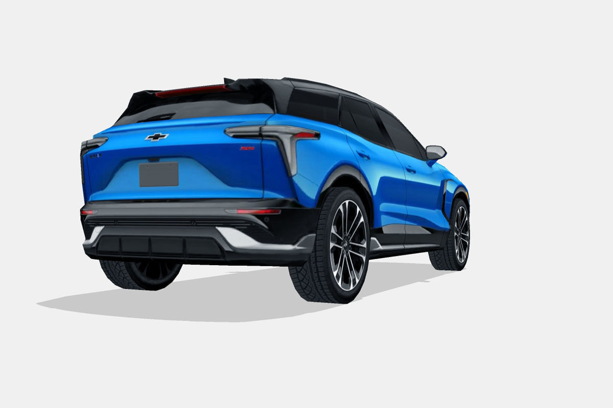 Chevrolet Blazer EV SS 2024 Low-poly 3D model_11