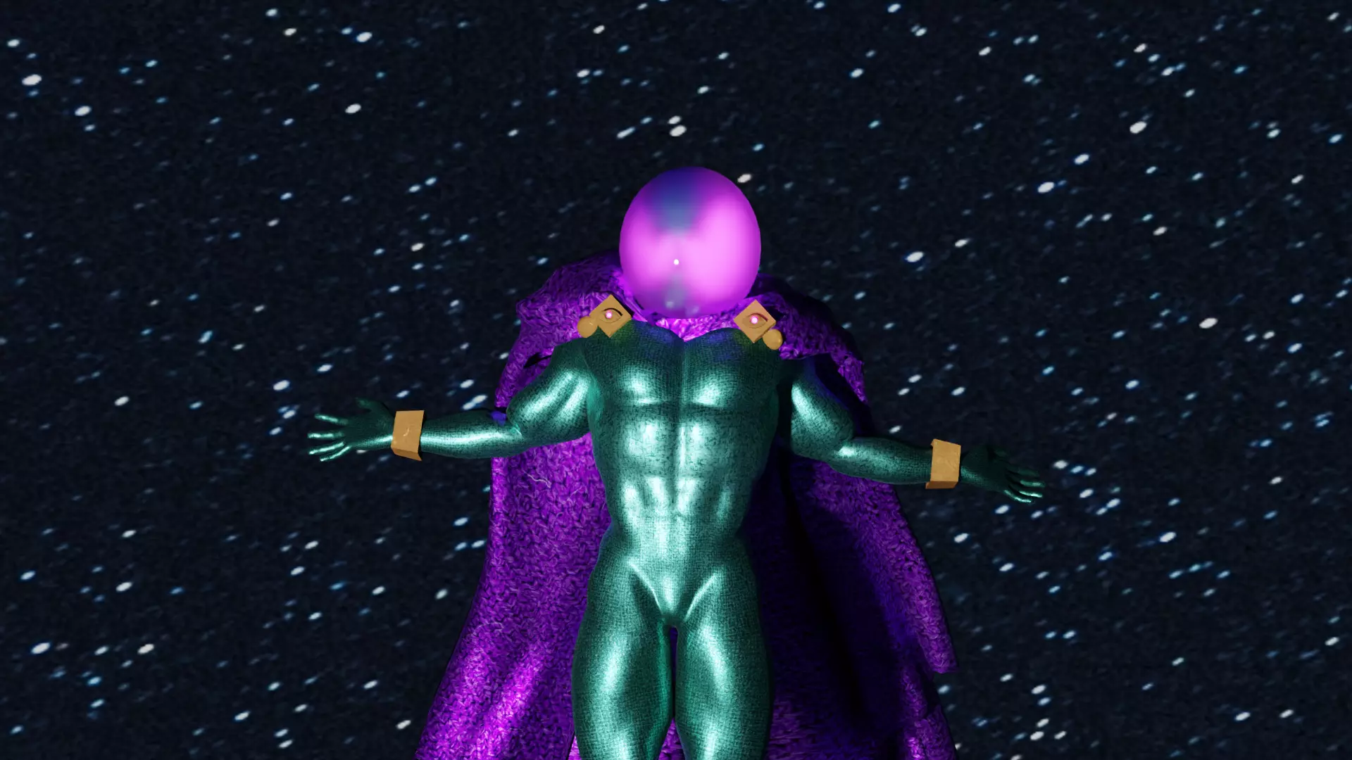 Mysterio Classic 3d Model Free low-poly 3D model
