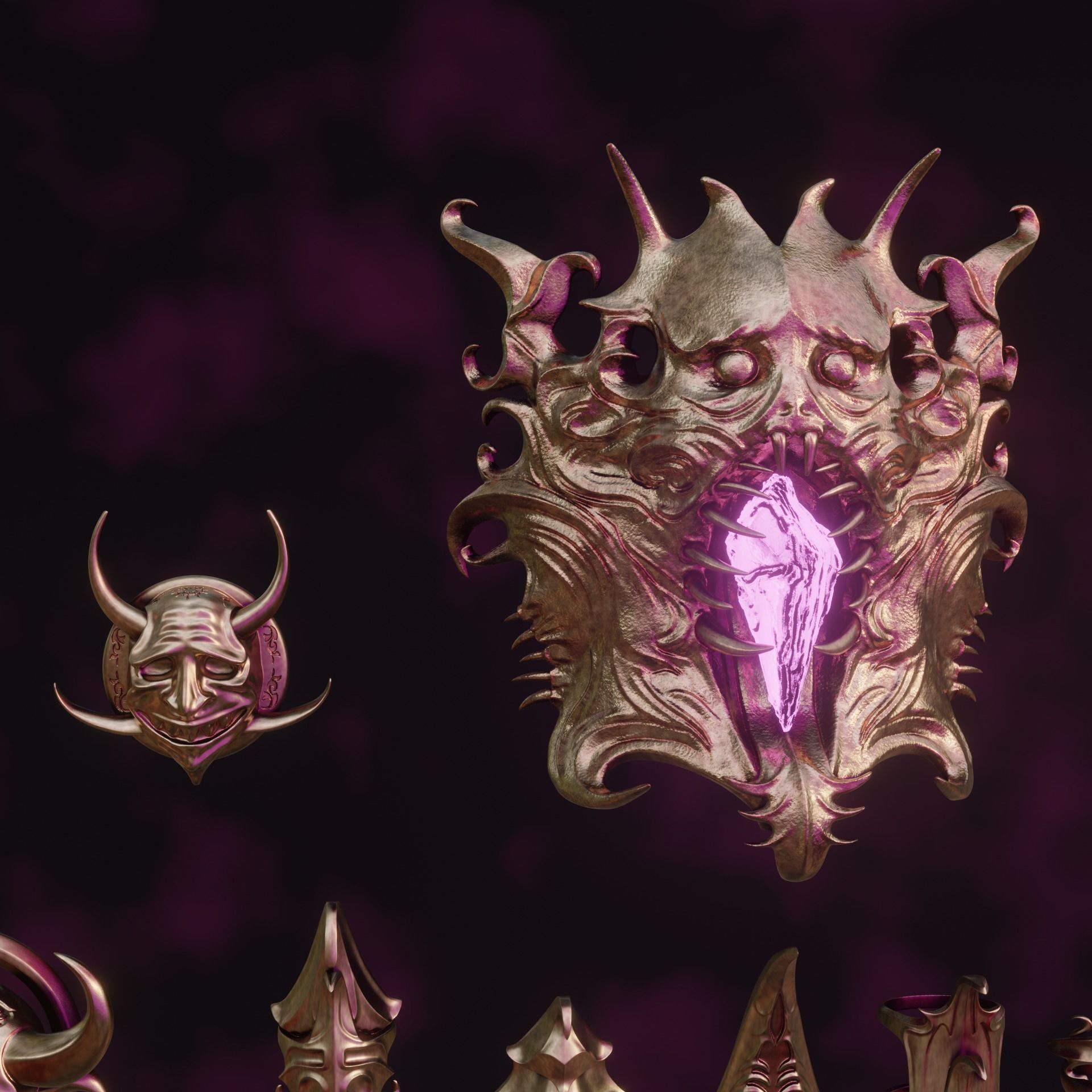 Gortash Cloth of Authority Cosplay Set Baldurs Gate 3 3D print model_12