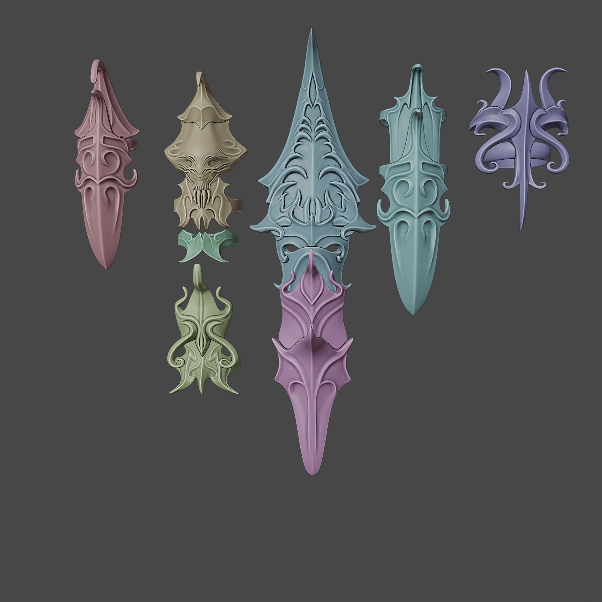 Gortash Cloth of Authority Cosplay Set Baldurs Gate 3 3D print model_26