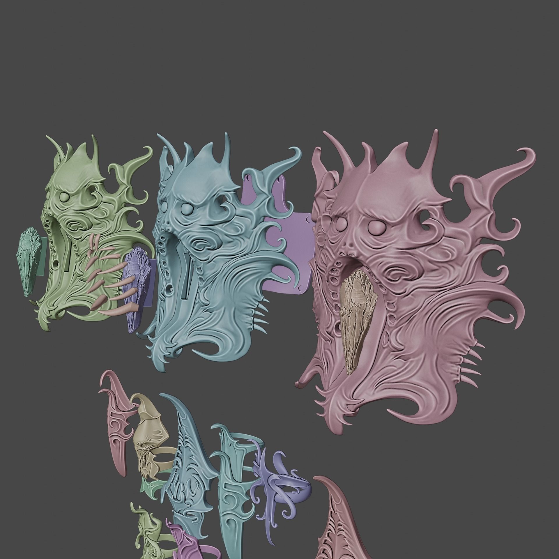 Gortash Cloth of Authority Cosplay Set Baldurs Gate 3 3D print model_30