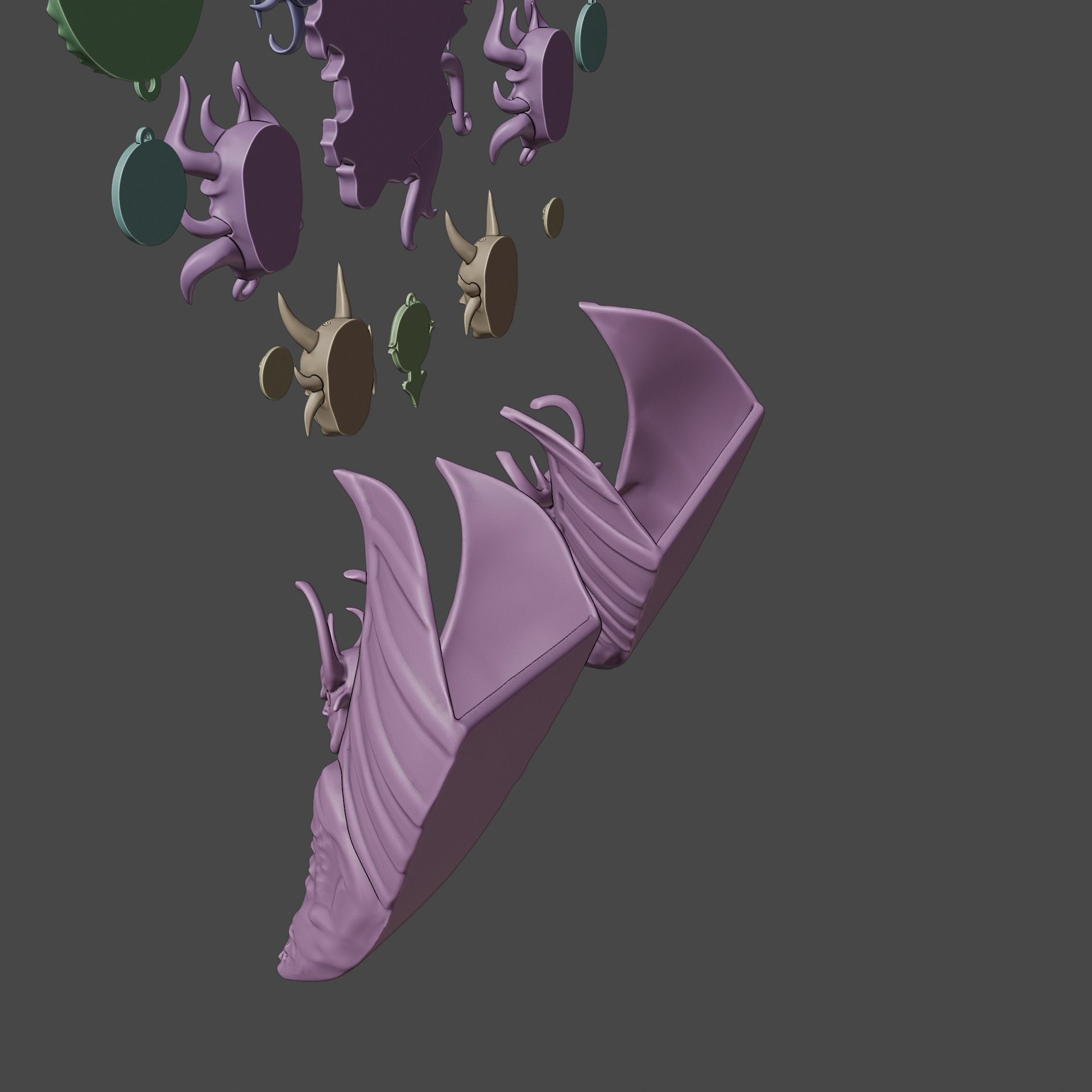 Gortash Cloth of Authority Cosplay Set Baldurs Gate 3 3D print model_17