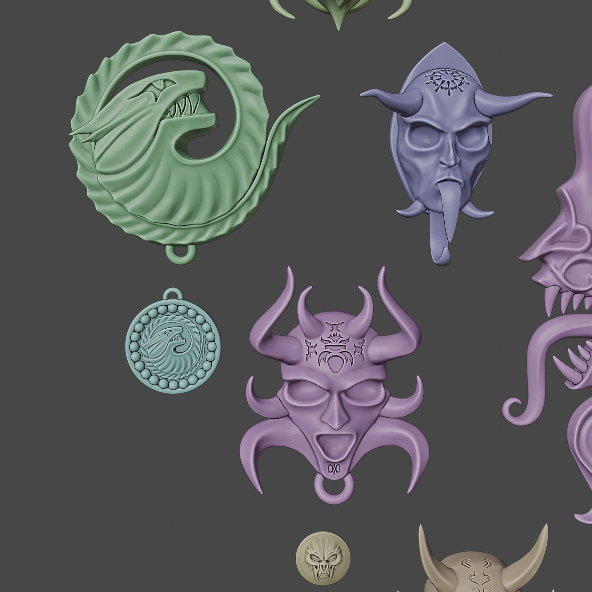 Gortash Cloth of Authority Cosplay Set Baldurs Gate 3 3D print model_20