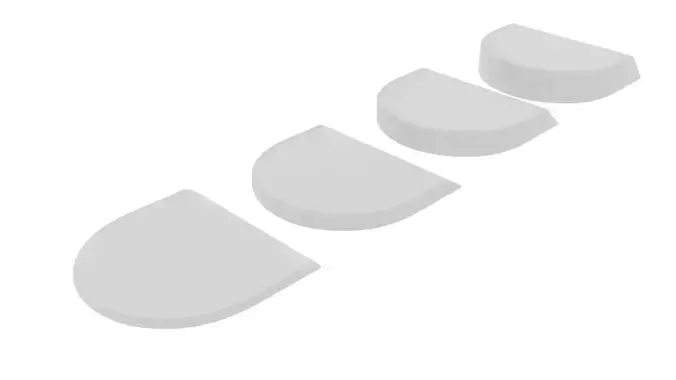 Plastic Height Boosters Set For Shoes