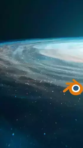 blender eevee realtime galaxy