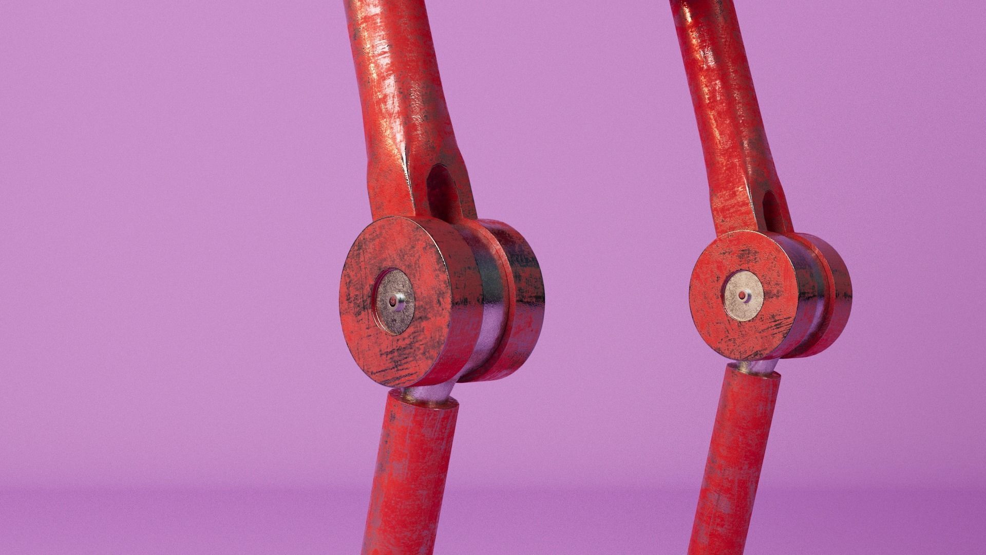 Cartoon Robot Character Rigged 3D Model  3D model_9