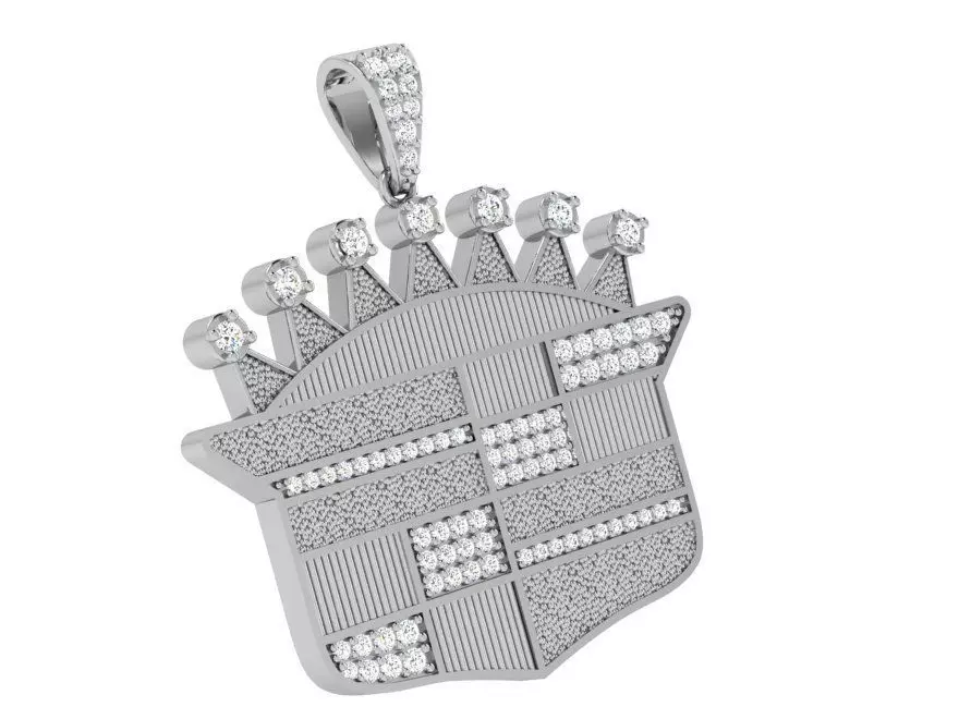 Diamond Pendant 4079 3D print model