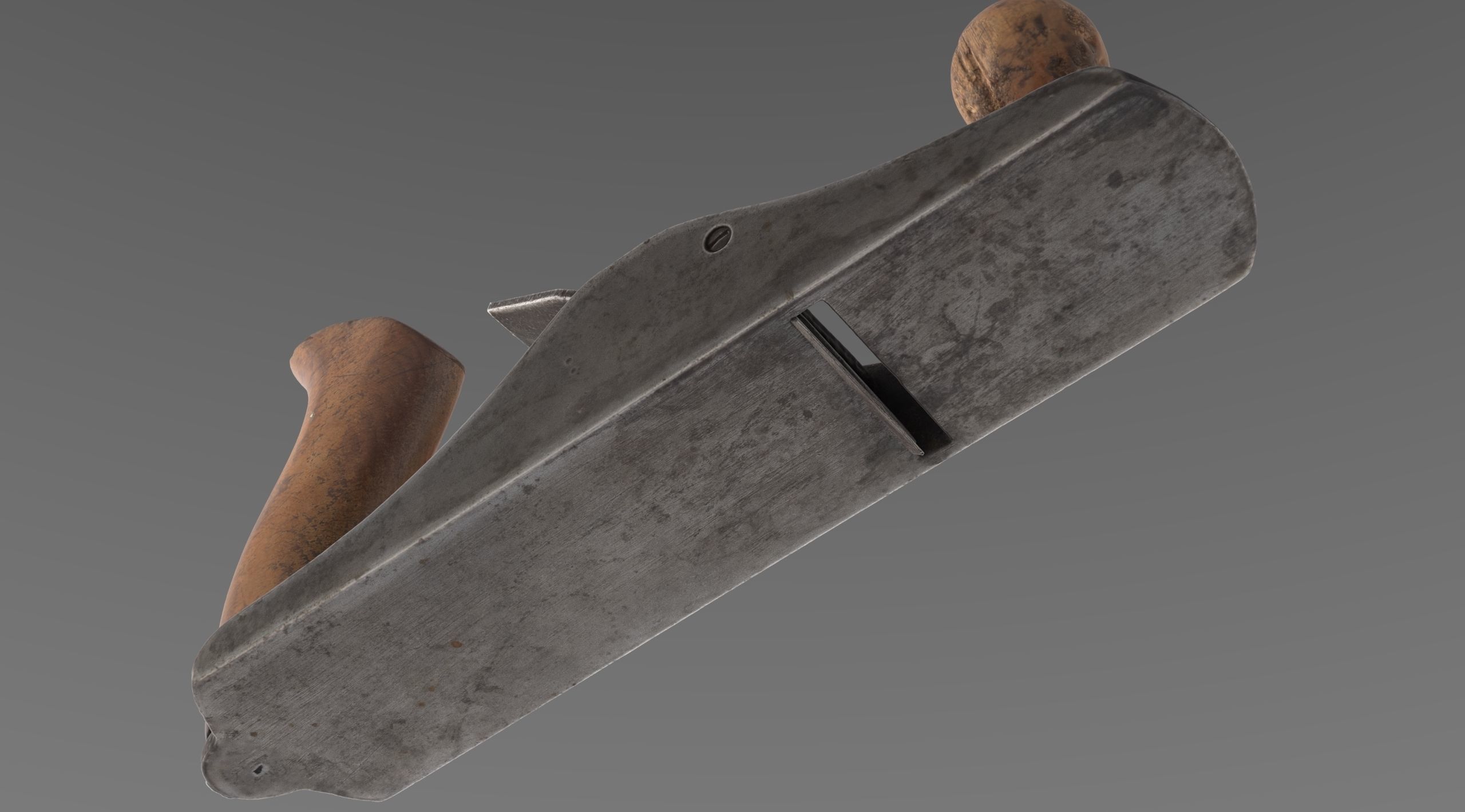Jointer Metal Low-poly 3D model_9