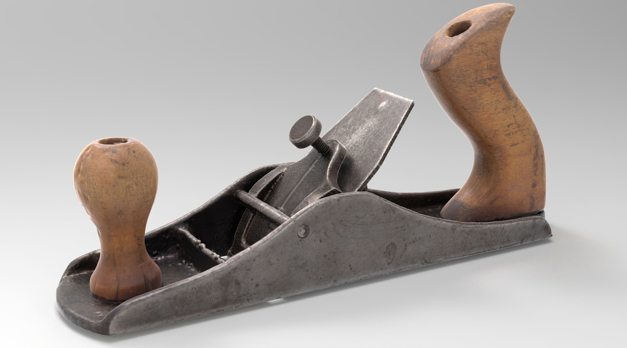 Jointer Metal Low-poly 3D model_8