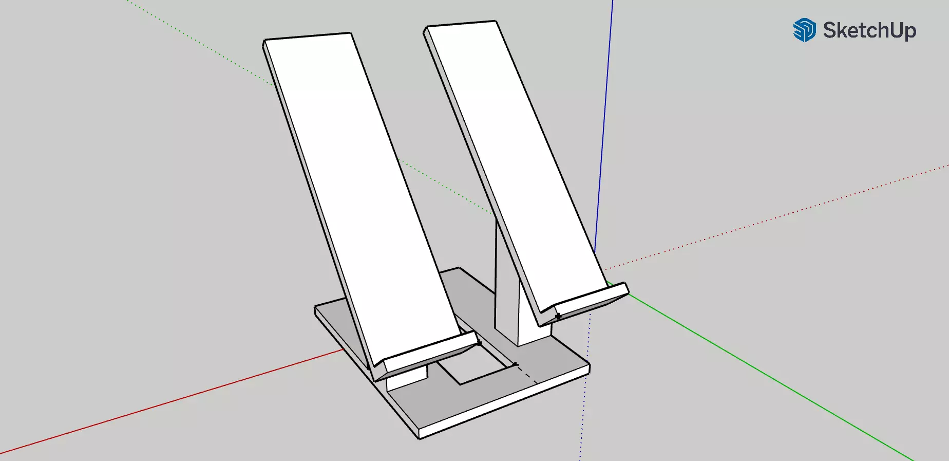 Phone stand 3D print model_0