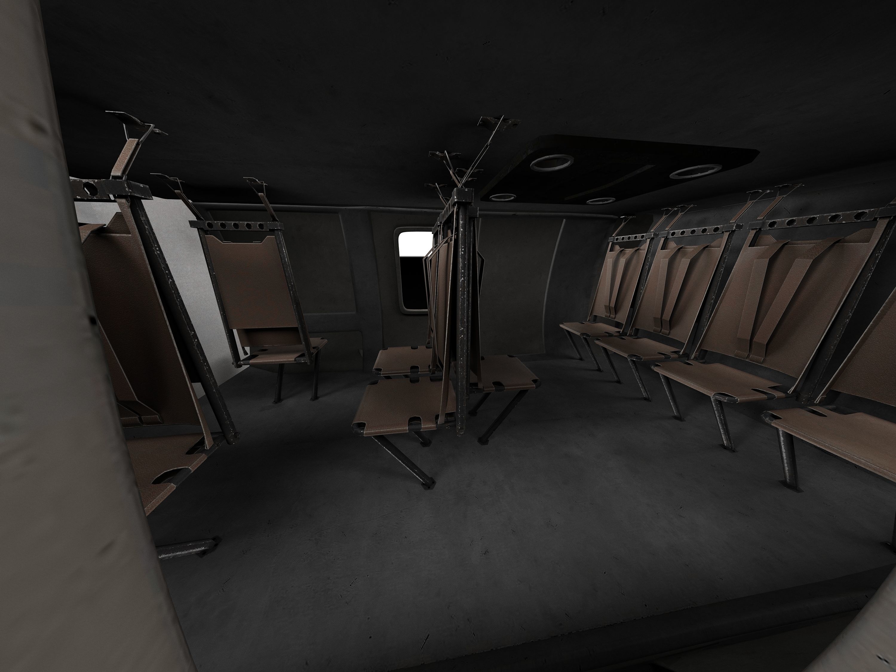 Sikorsky UH-60a Black Hawk 3D model_13