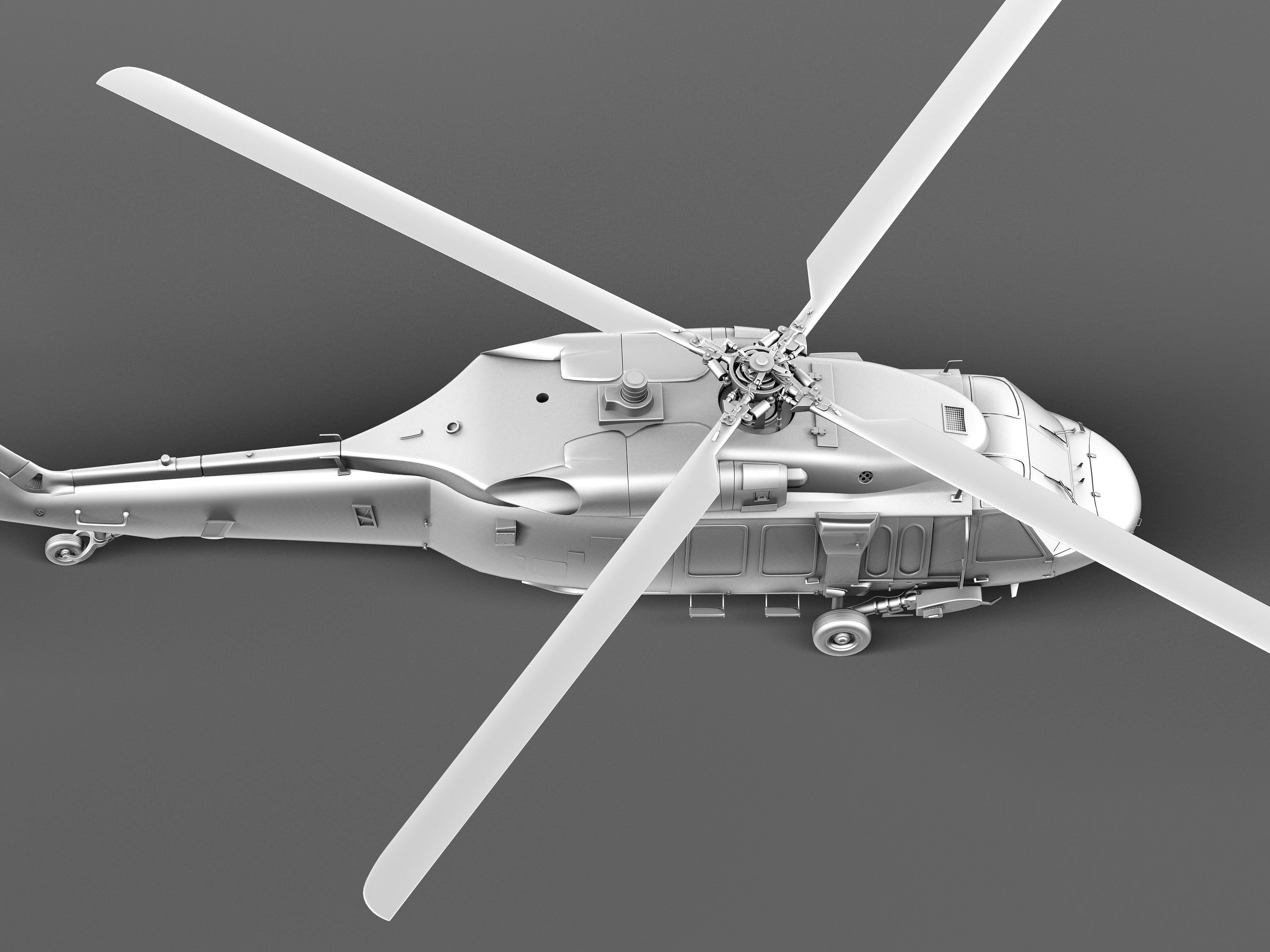 Sikorsky UH-60a Black Hawk 3D model_24