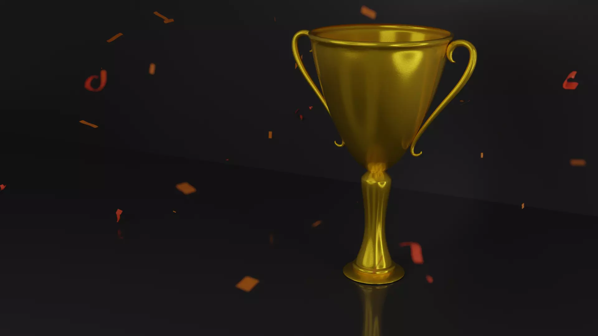 Goldcup Free low-poly 3D model
