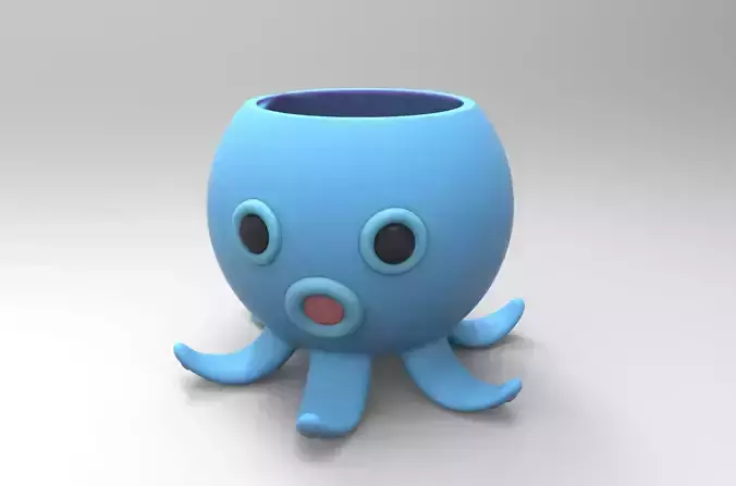 Octopus Flower Pot 