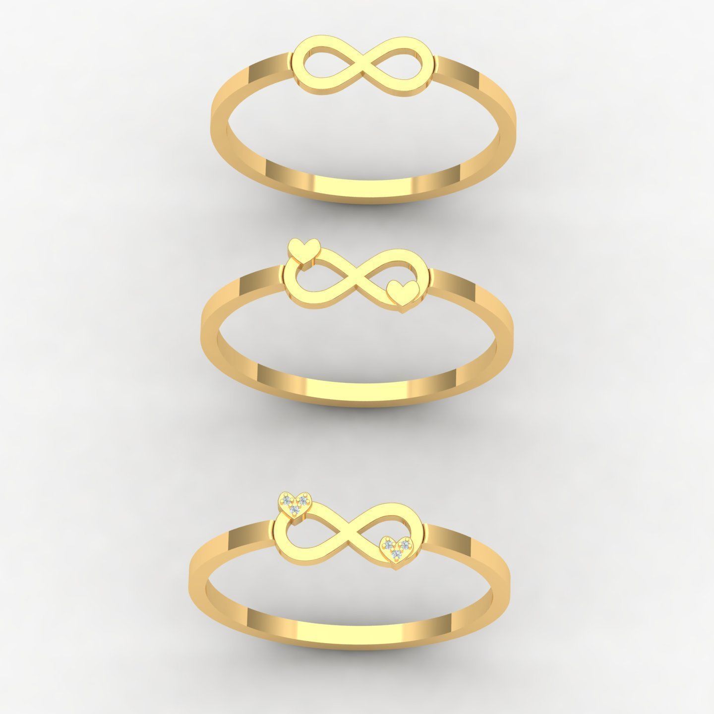 extreme ring 3D print model_2