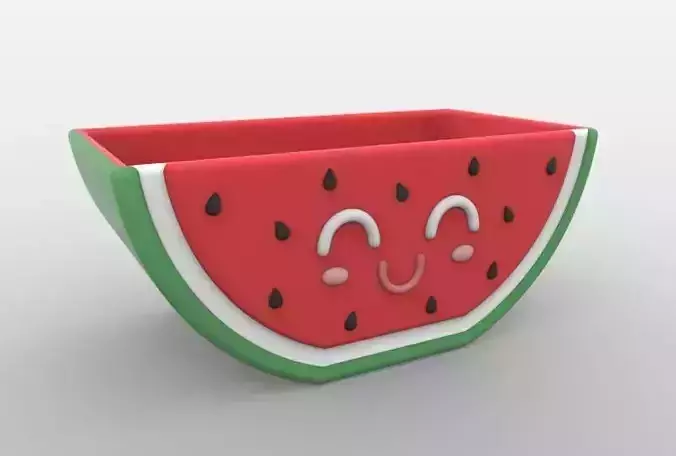 Cute Watermelon Flower Pot 