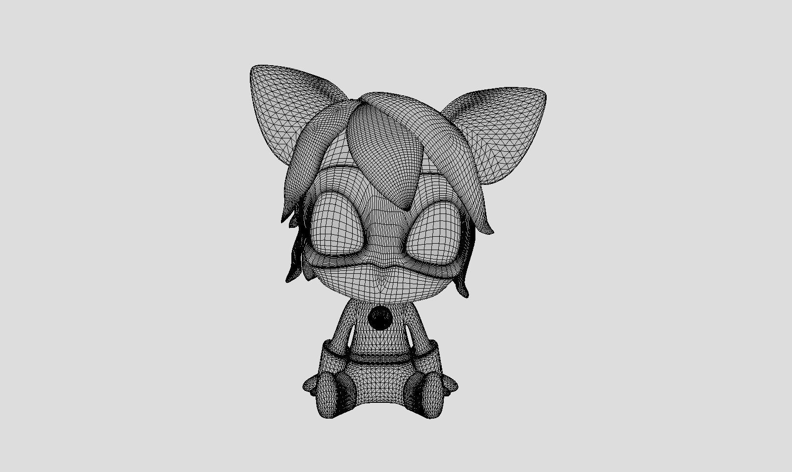 Cat Noir - Miraculous Ladybug Chibi Figure 3D Printable 3D print model_7