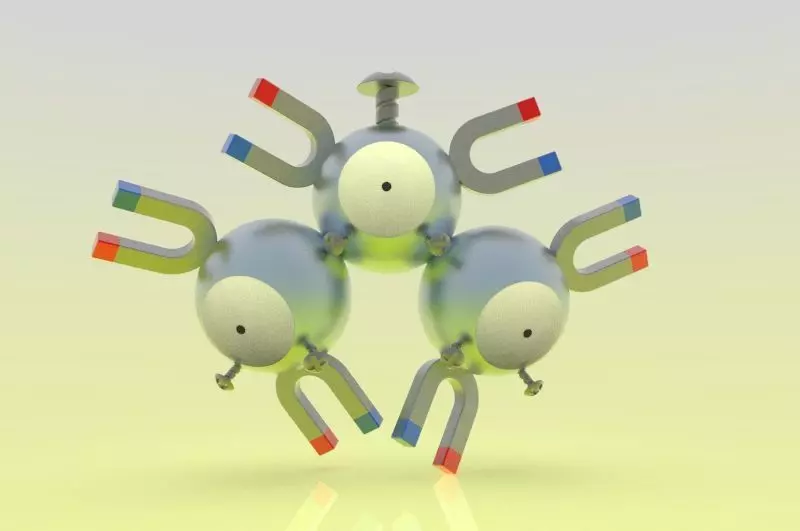 Pokemon Magneton  3D print model_0