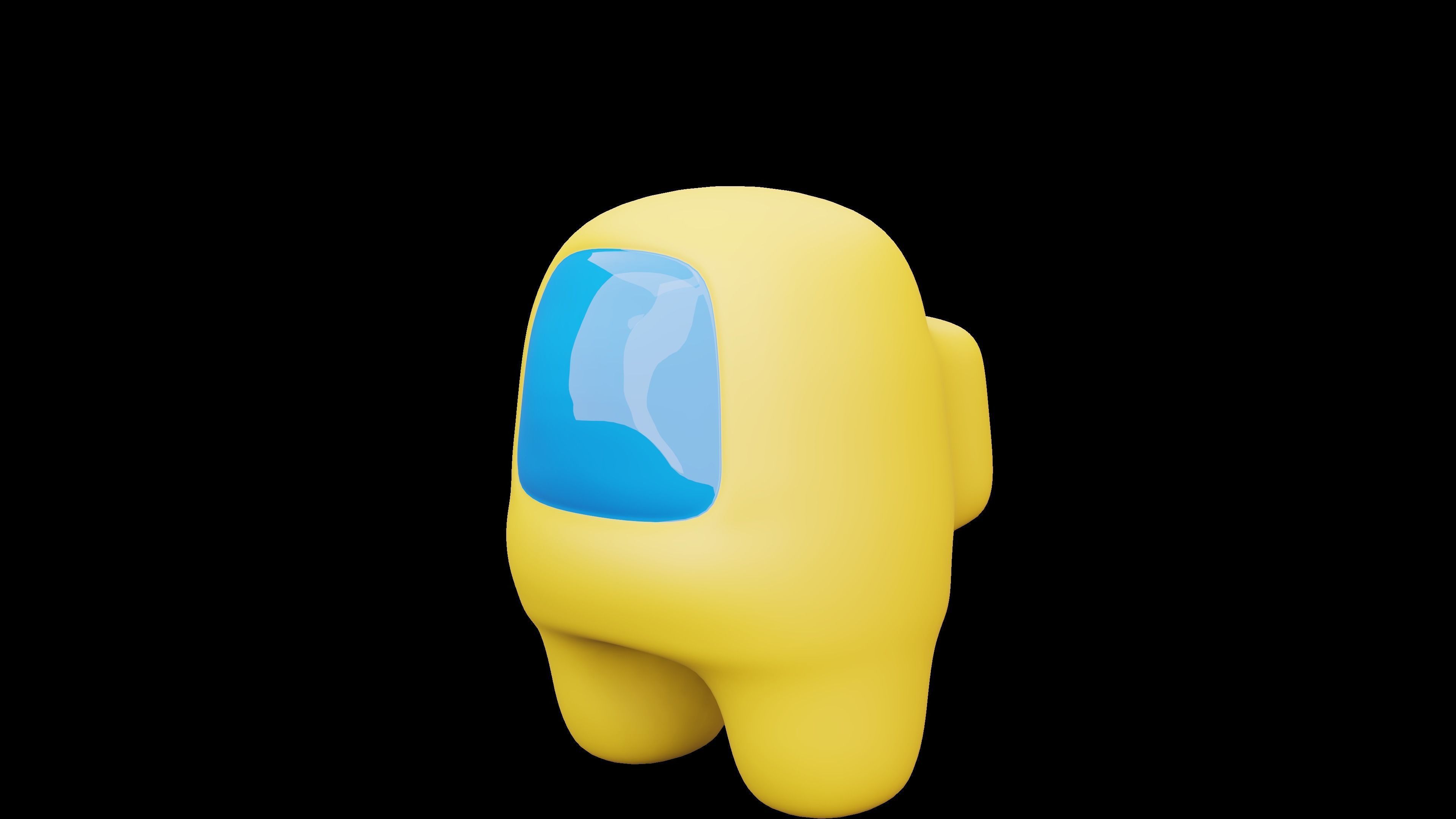 Among Us 3D model render 3D model_2