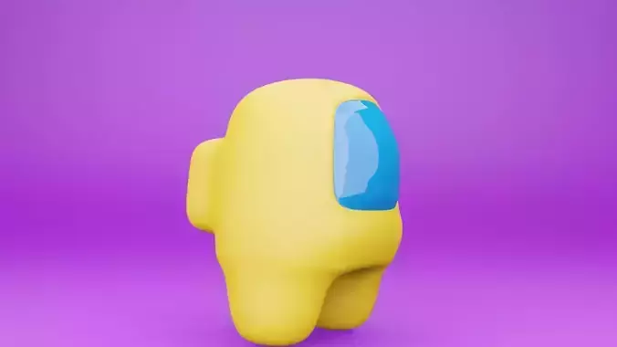 Among Us 3D model render 3D model