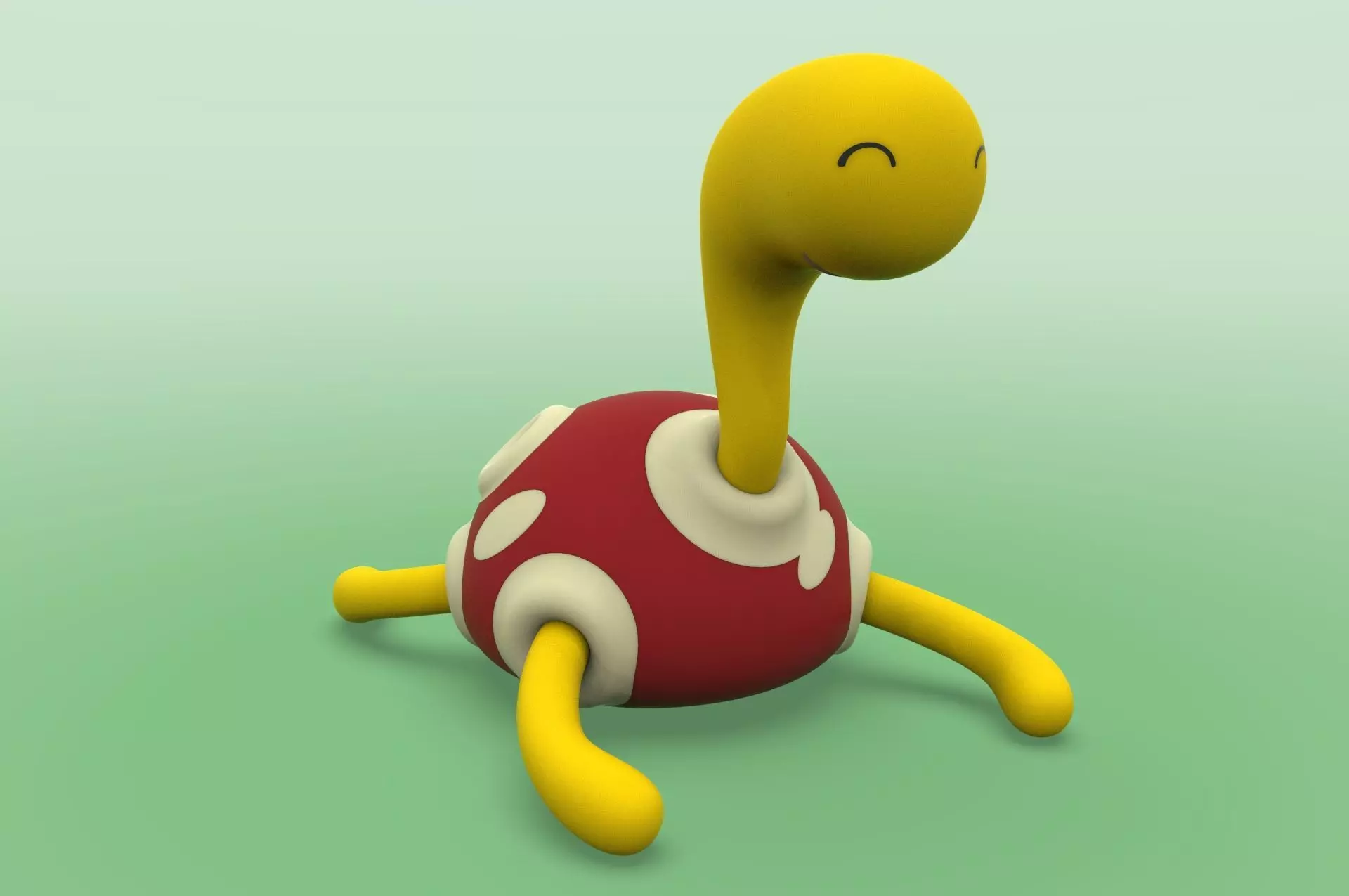 Pokemon shuckle 3D print model