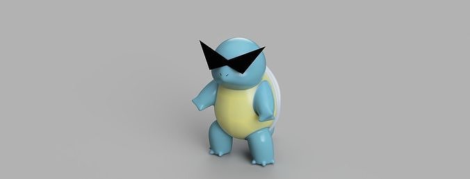 Pokemon Squirtle  3D print model
