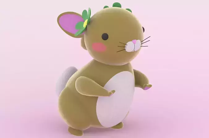 Cute Bunny Flower 