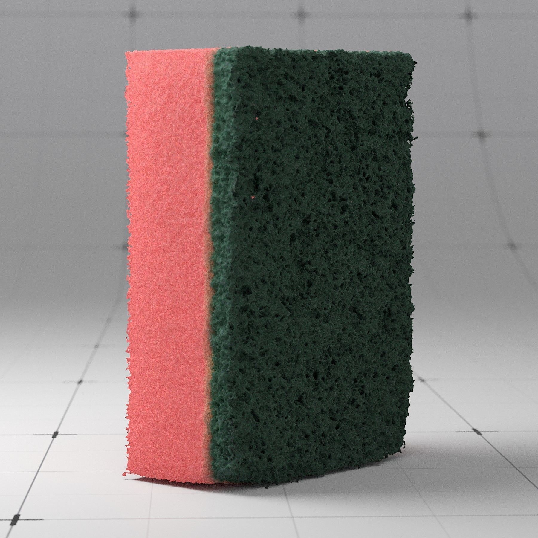 Detailed Sponge 3D Model 3D model_12