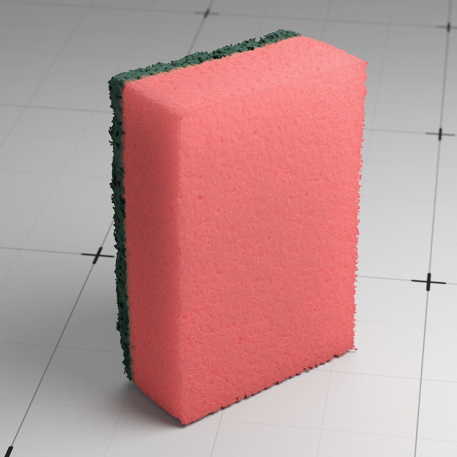 Detailed Sponge 3D Model 3D model_17