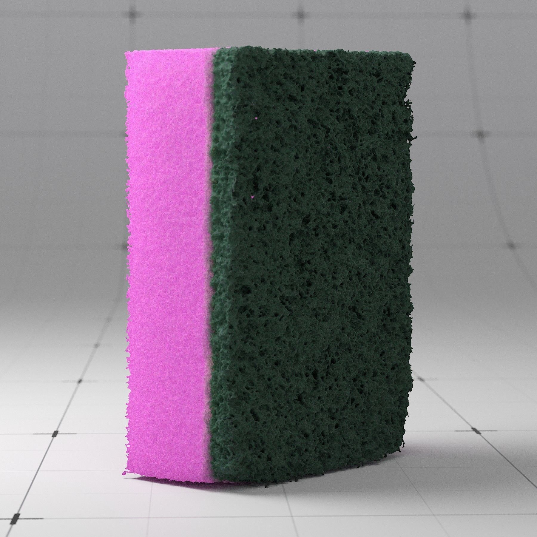 Detailed Sponge 3D Model 3D model_13