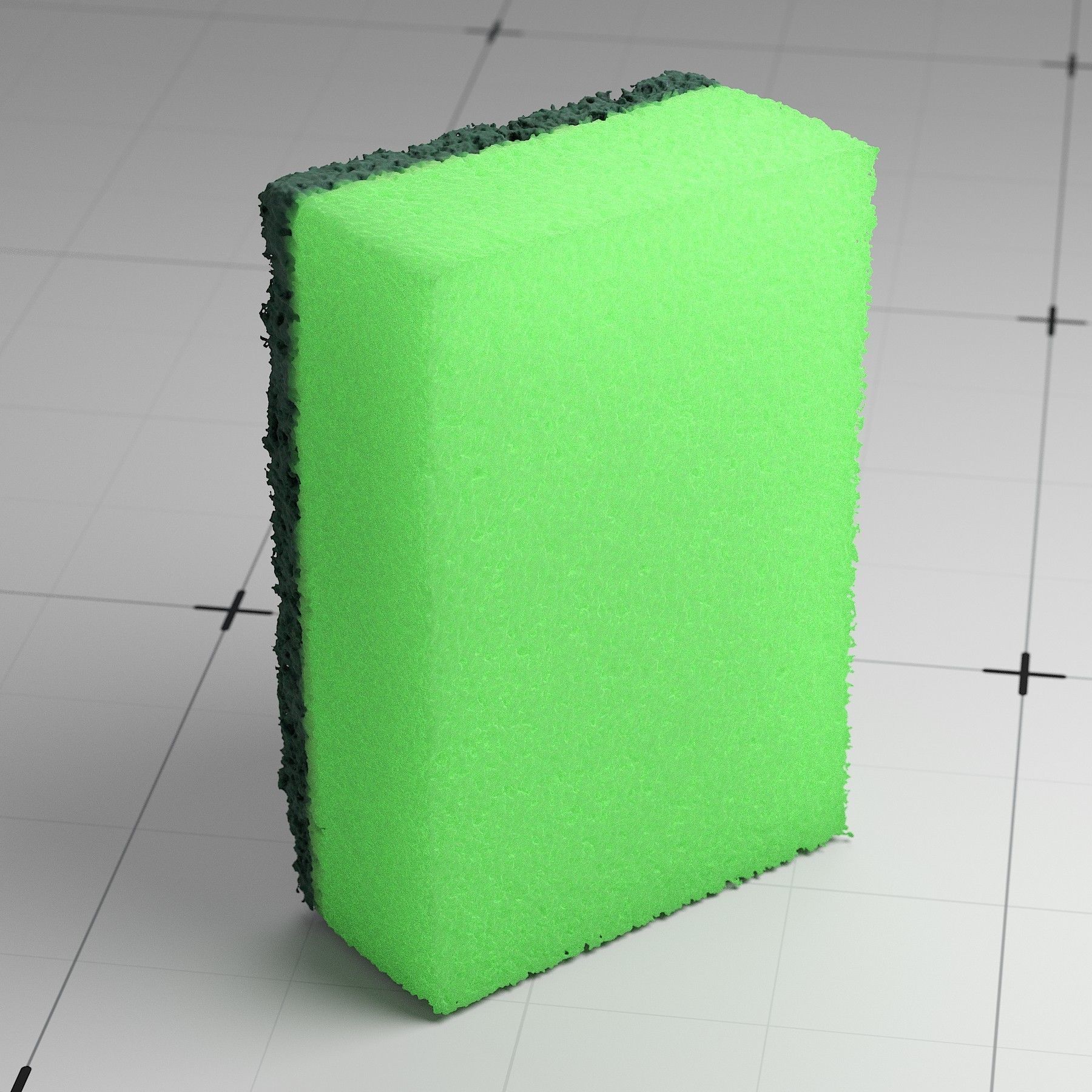 Detailed Sponge 3D Model 3D model_19
