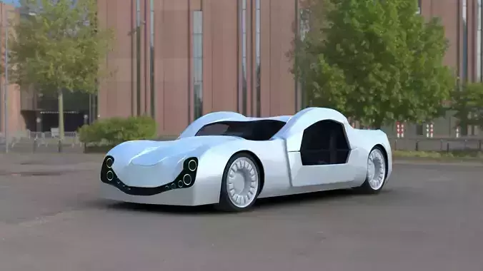 Futuristic Concept Car