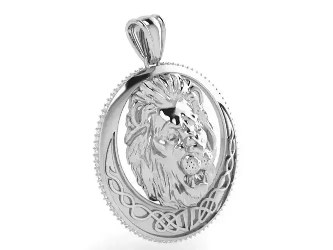 Lion Pendant 4085