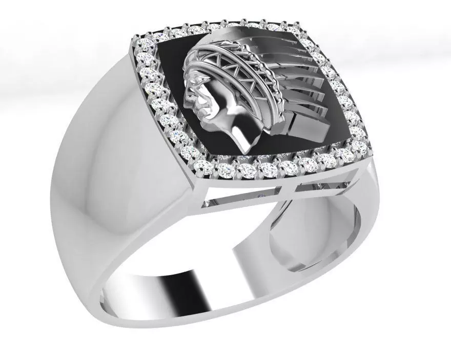 Indian Ring 4088 3D print model
