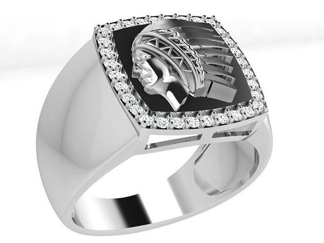 Indian Ring 4088 3D print model