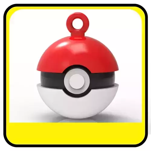 POKEMON CHRISTMAS ORNAMENTS - POKEBALLS 3D print model