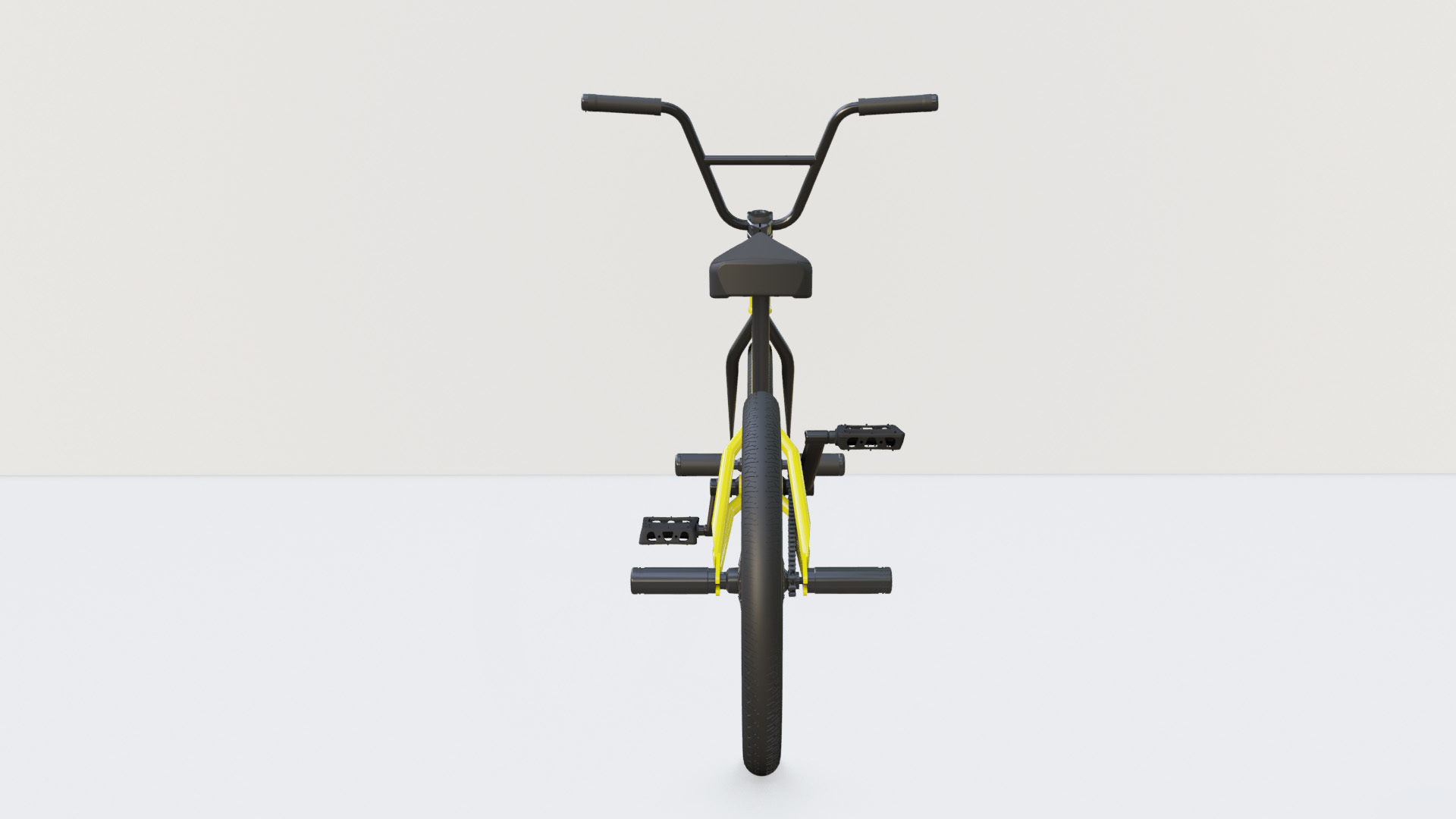 Flatland BMX diamond frame 3D model_13