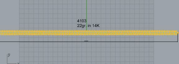 Diamond Bracelet 4103 3D print model_4