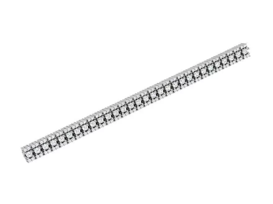 Diamond Bracelet 4103 3D print model_0