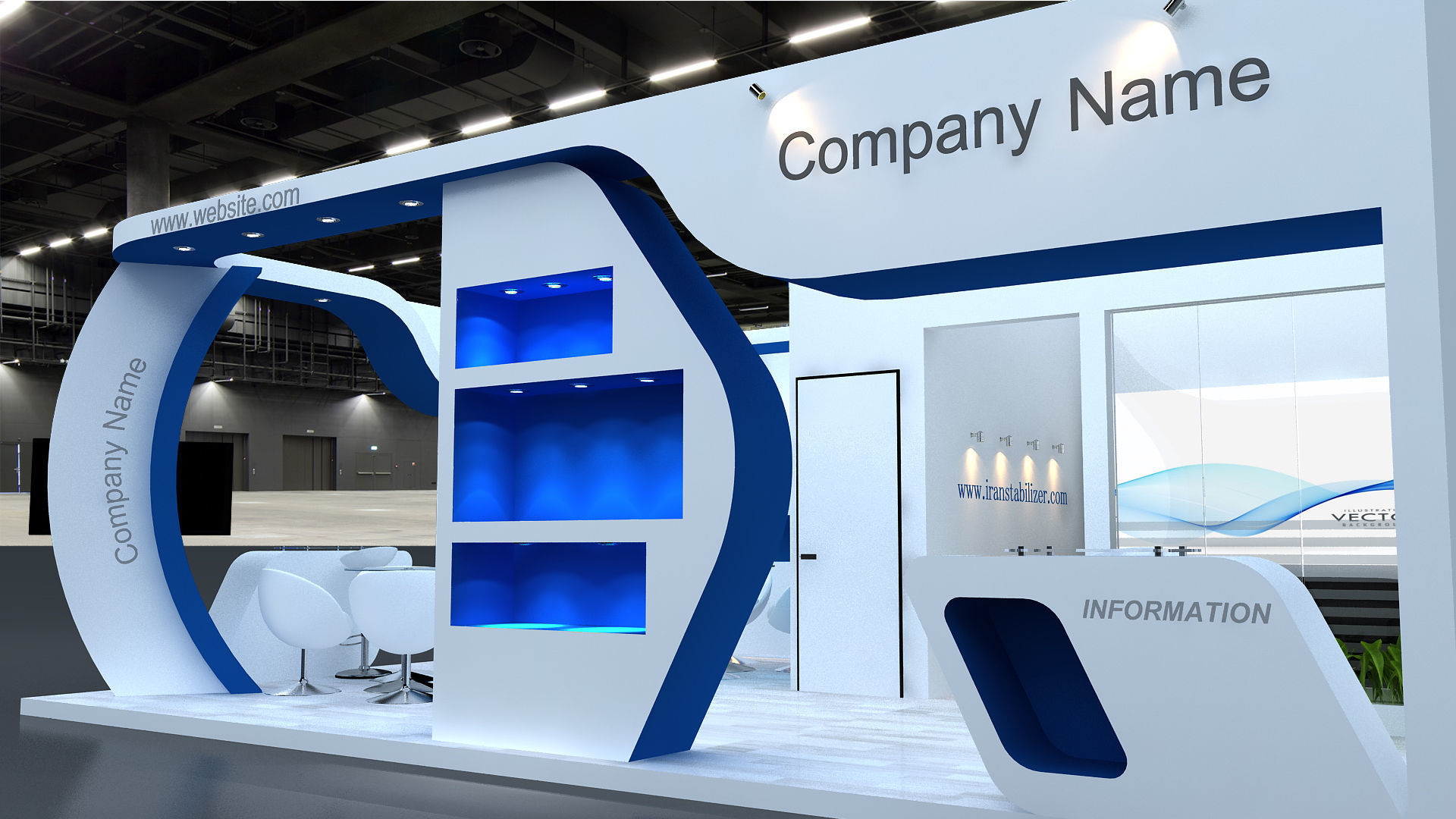 exhibition 3D model_2