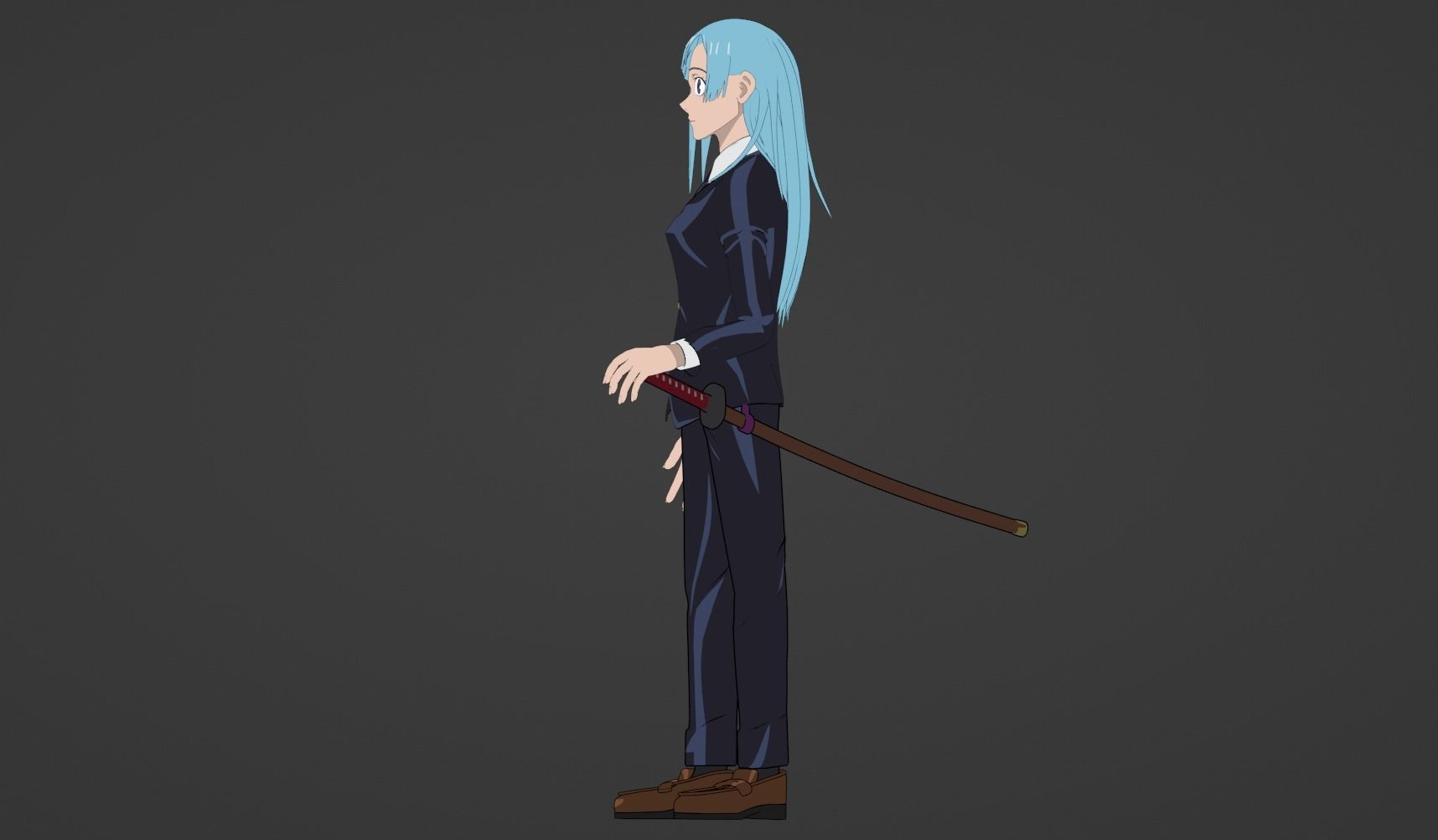 Kasumi Miwa 3D model_2